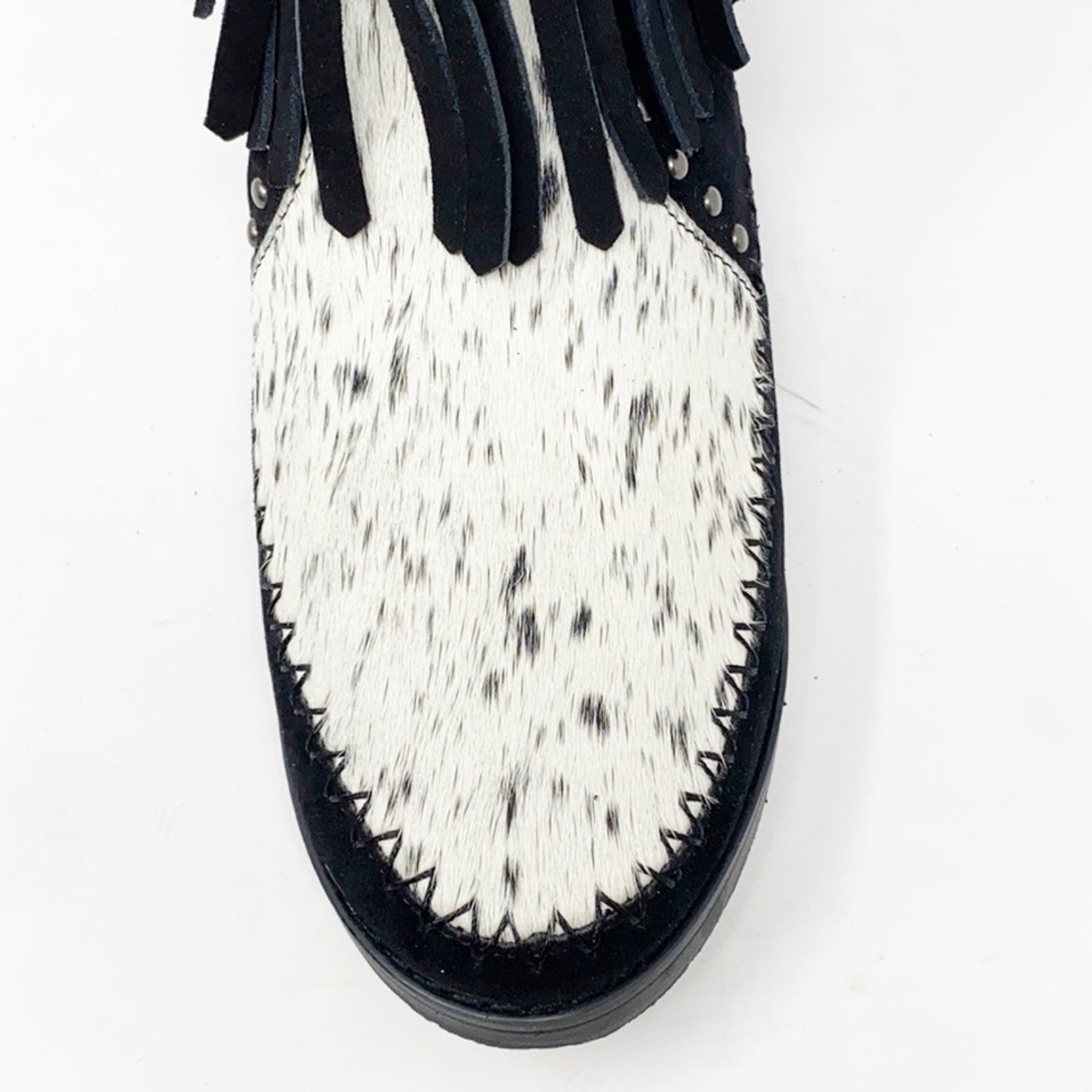 Montana West Western Booties Genuine Hair-On - Picture 8 of 14